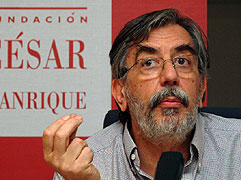 F�lix Arias, durante su intervenci�n